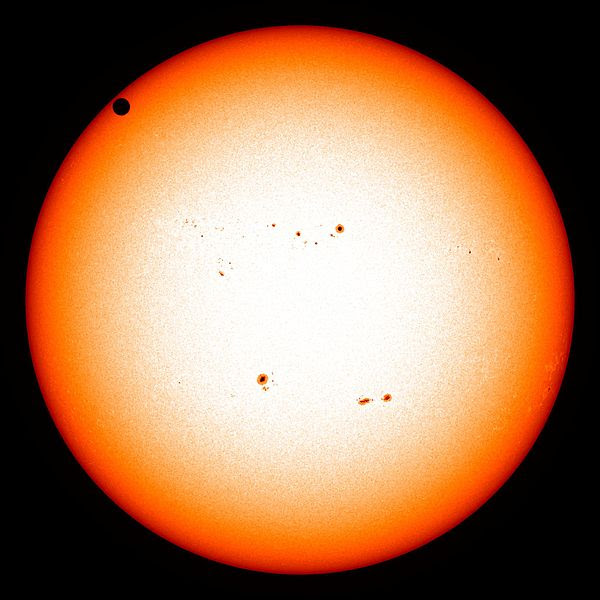 Photo of the transit of Venus on June 6, 2012, via NASA Goddard Space Flight Center,