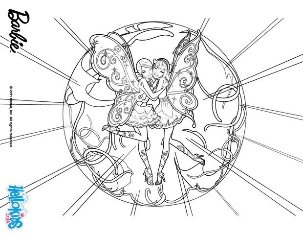 barbie a fairy secret coloring pages  26 barbie printables