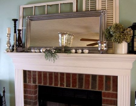 creative little daisy: A fireplace makeover