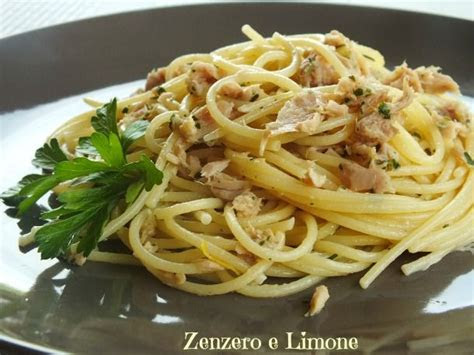 Ricetta Spaghetti Limone E Tonno