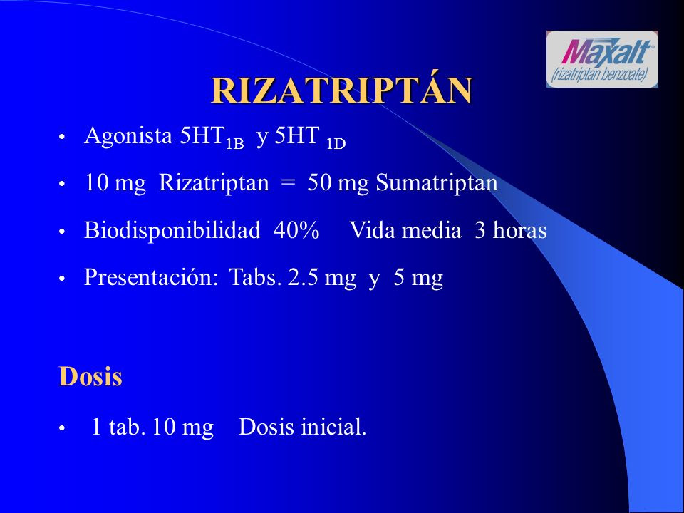 Sumatriptan oralnasal Informacin Espaola De la Droga