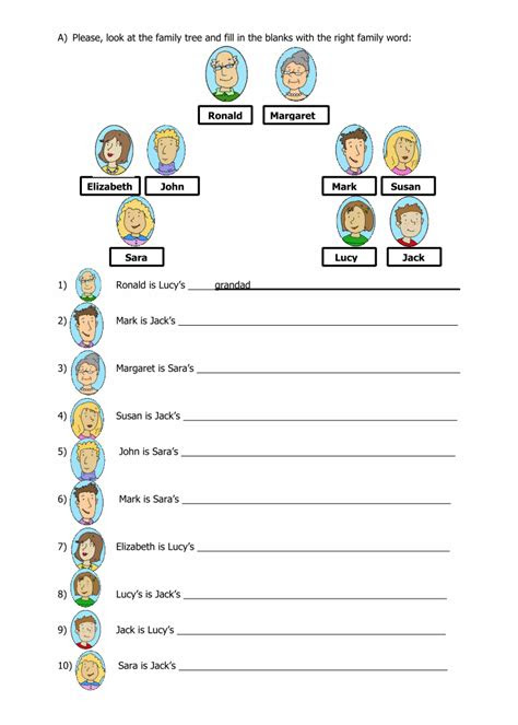  10 best printable family tree worksheet printableecom