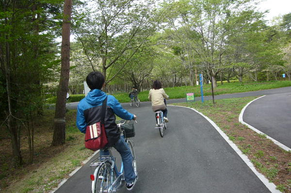 ひたち海浜公園 家族サイクリング Road Bikeとお気に入りの風景