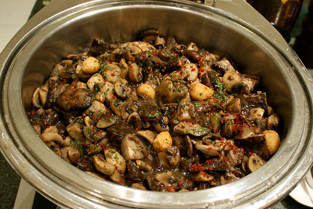 I liked the pan-fried mixed mushrooms