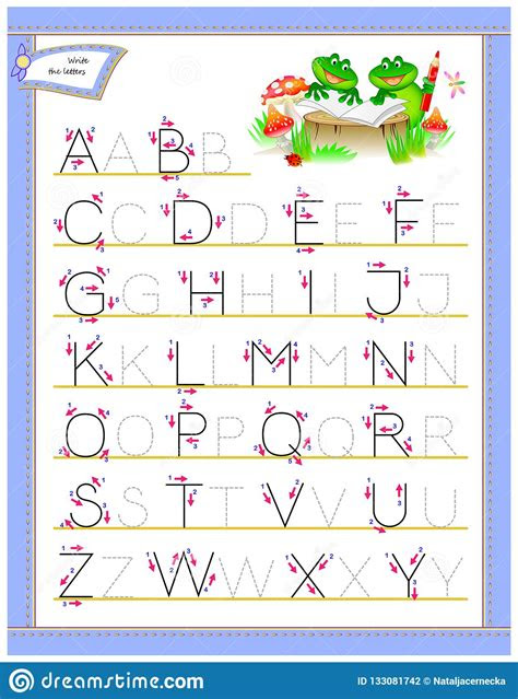  printable tracing alphabet letters worksheets printable alphabet