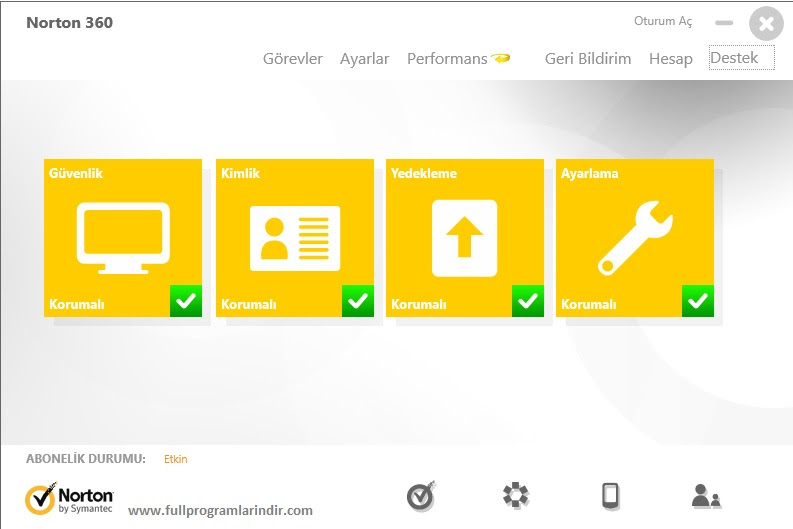 Norton 360 2014 Full Türkçe 21.0.2.1 Tıkla indir