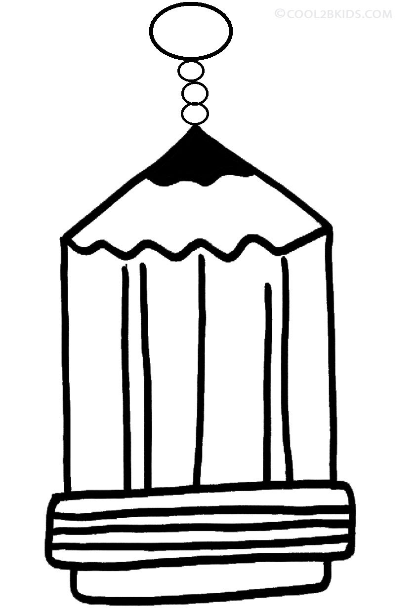 Download Printable Pencil Coloring Pages For Kids | Cool2bKids
