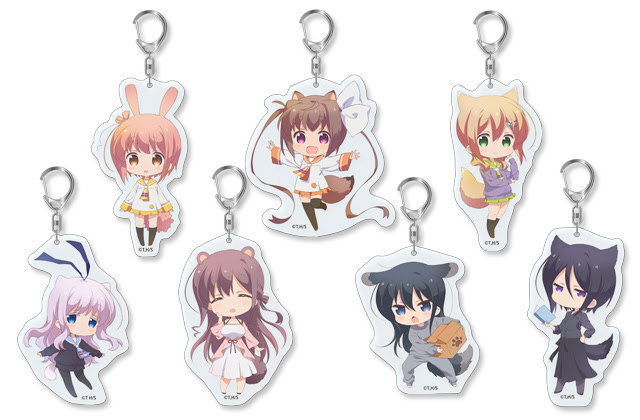 株式会社ホビーストック 商品詳細 スロウスタート アクリルキーホルダー 一之瀬花名 百地たまて 十倉栄依子 千石冠 京塚志温 万年大会 榎並清瀬