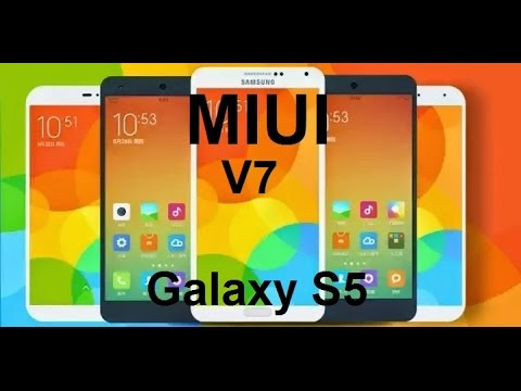 MIUI V7 4.4.4 [Kitkat] For Galaxy S5 [SM-G900F]