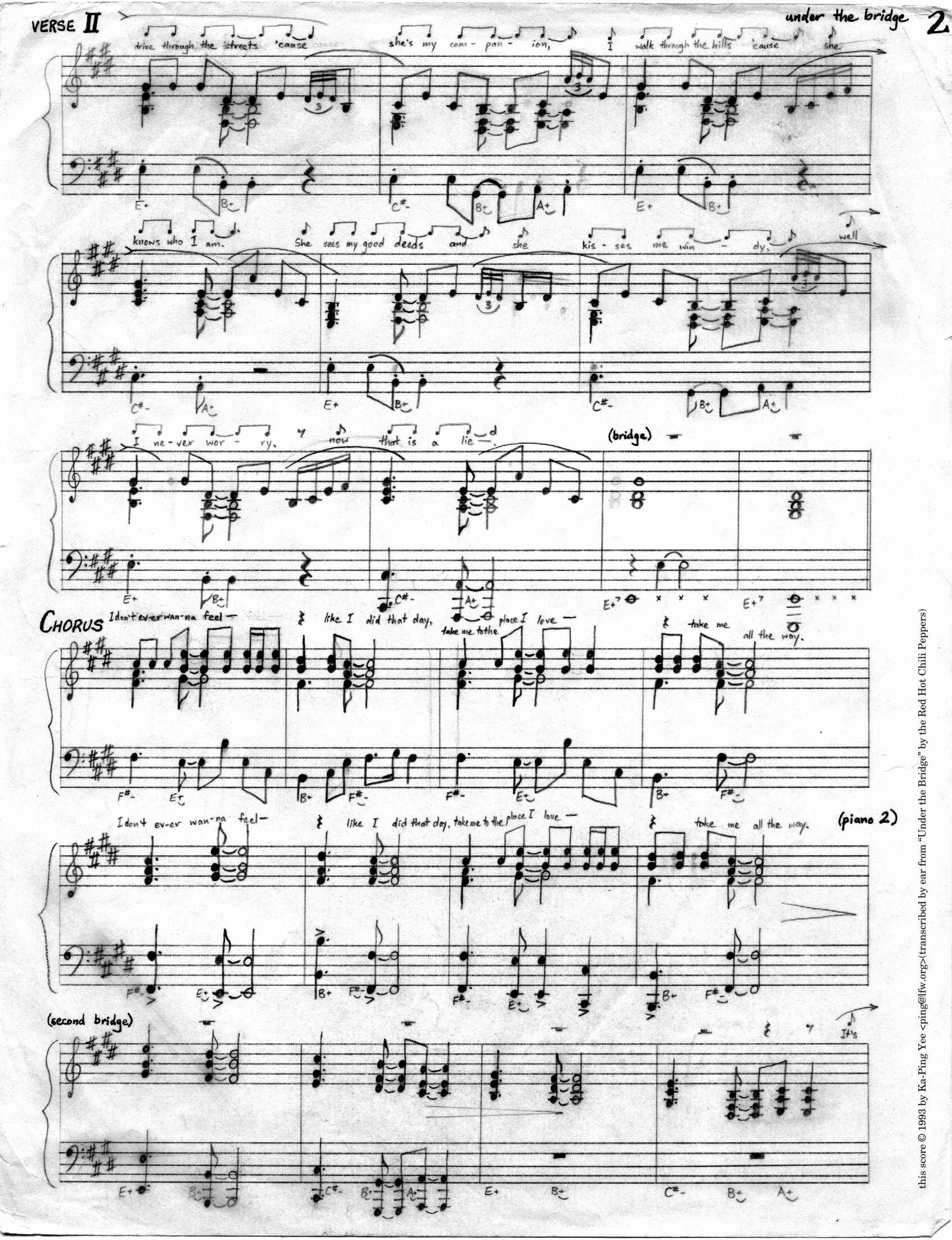 Piano Transcriptions