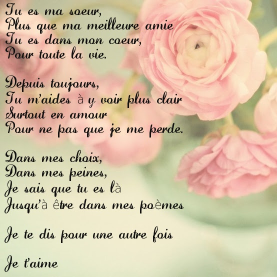Lettre D Anniversaire Pour Ma Soeur Exci18alin