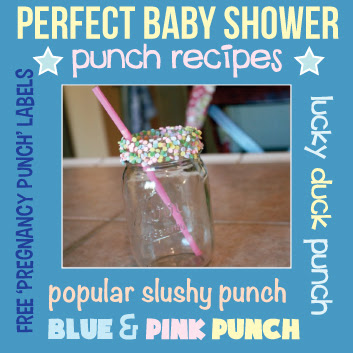 ... Baby Shower Punch Recipes, Free Printable Labels and Crafty Ideas