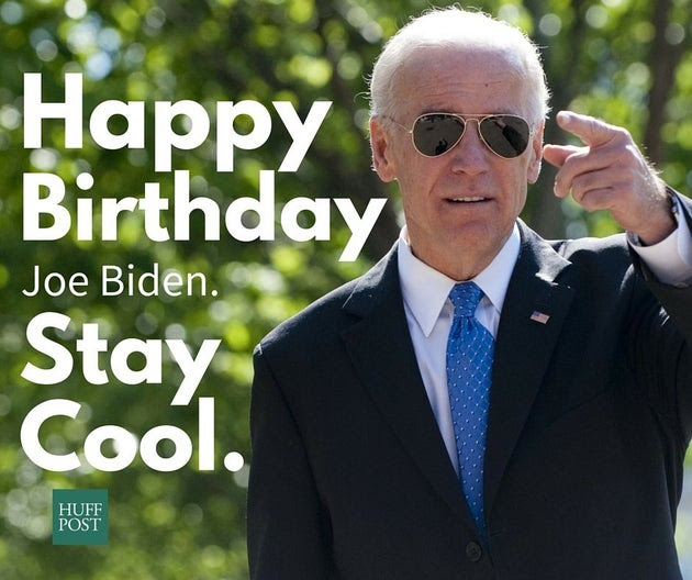 Happy Birthday Joe Biden Meme
