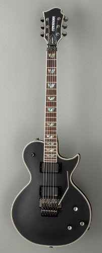 Fernandes Monterey Deluxe Tremolo Electric Guitar - Black Satin