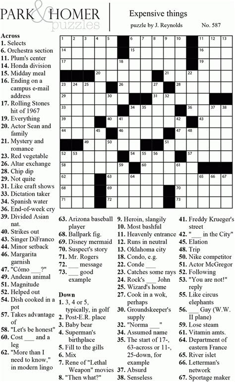  free hard crossword puzzles printable printable world holiday