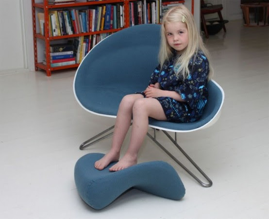 The Mussel Chair, Multipurpose Chair by Hanne Kortegaard
