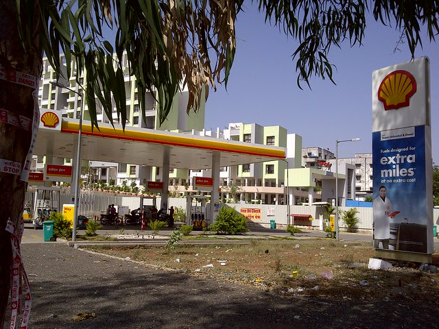 Shell Petrol Pump Warje - Sneha Corp's Homes, 1 BHK & 2 BHK Flats, near Meghvarsha, at Warje, Pune 411052 is behind this!