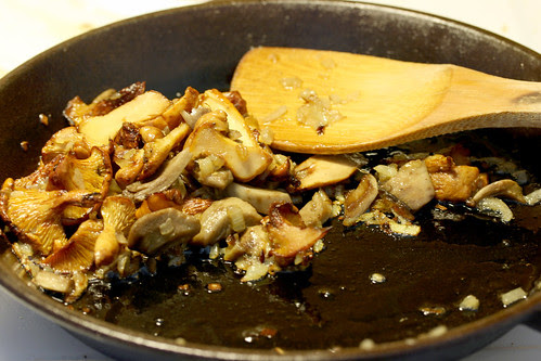 Sauted mushrooms