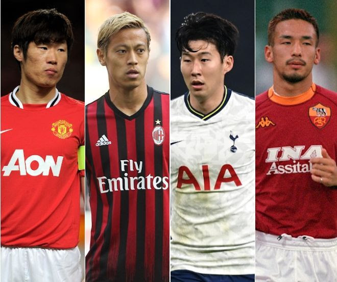 史上最高のアジア選手トップ を英メディアが選出 日本から最多の７人がランクイン ソン フンミンを抑えての１位は サッカーダイジェストweb