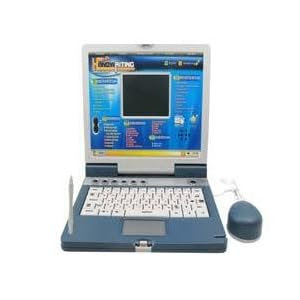 Kids Authority Kids Billingual Learning Laptop/Notebook/computer - MP3 player and Real working Mouse /Earphones