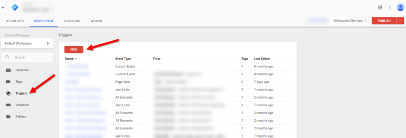 Create New Trigger for JSON-LD Schema Google Tag Manager