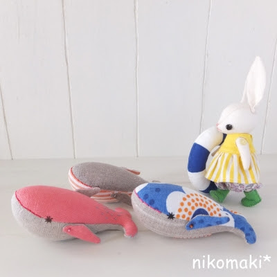 手のりのくじら１ ２ ３ Nikomaki Gallery
