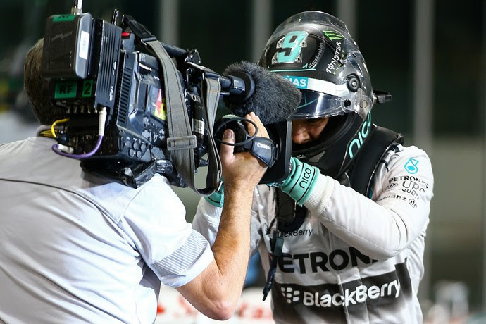 Nico Rosberg focado em ser campeão faz a pole position para o GP de Abu Dhabi (Foto: Getty Images)