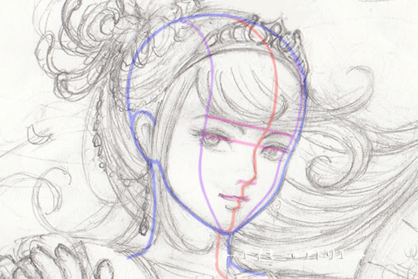 綺麗な女性の顔の描き方 エイミーのアトリエ