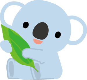コアラのイラスト 無料イラスト フリー素材