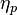 \eta_p\;