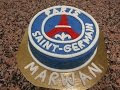 √70 ou plus deco psg gateau 289987