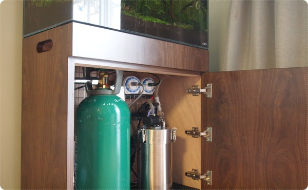 ヒーターもインライン化 60cm水槽のシステムをご紹介 主役は水草