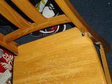 Jos fell from this chair haha