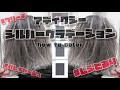 【印刷可能】 ヘア カラー シルバー 作り方 291198