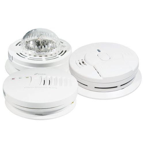 Kidde Carbon Monoxide and Smoke Alarms with Strobe Light