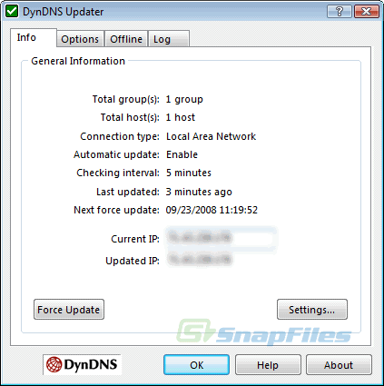 Dyndns Org Updater
