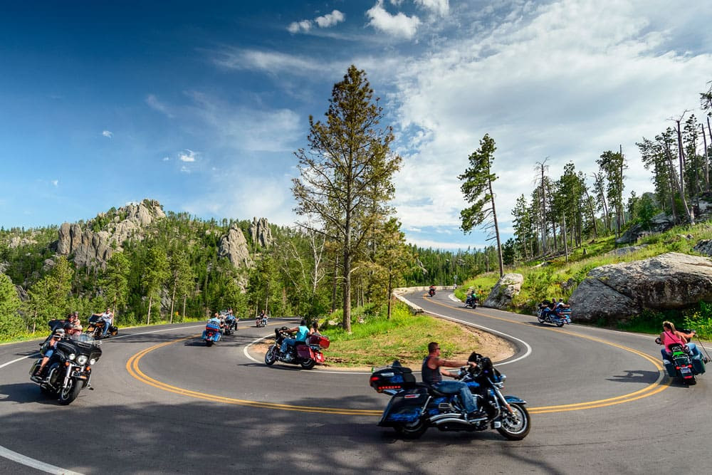 Sturgis Motorcycle Rally 2018 Rides Over the Hill | Artful ...