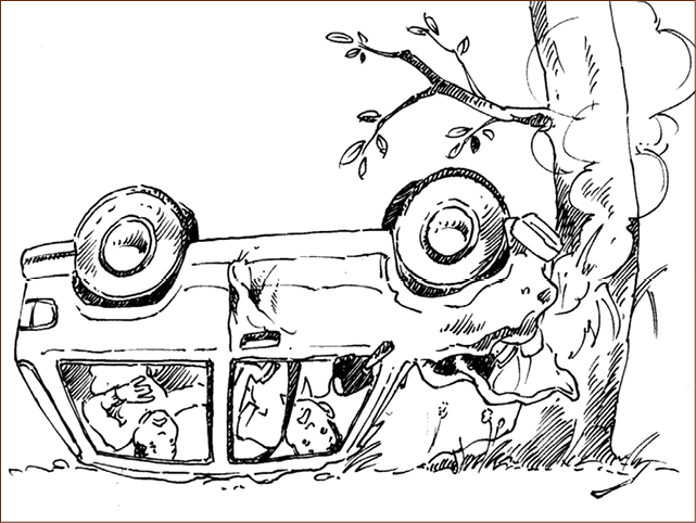 Download Traffic Accident Coloring Pages
