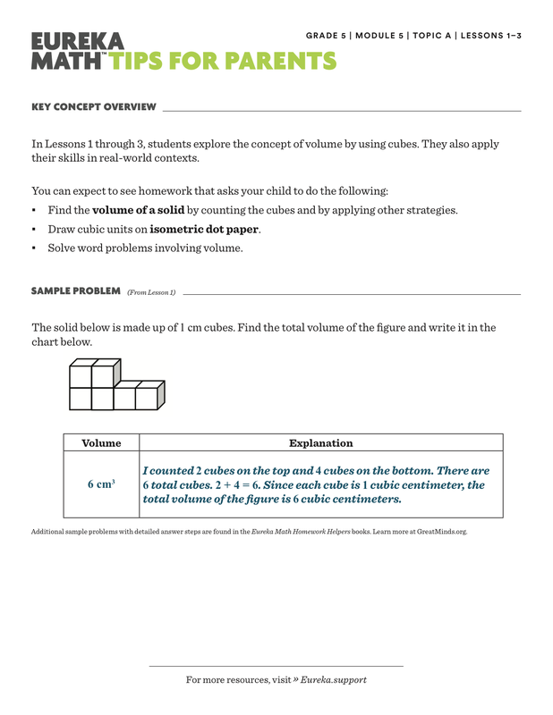 Eureka Math Grade 5 Module 3 Answer Key - The Letter Of ...