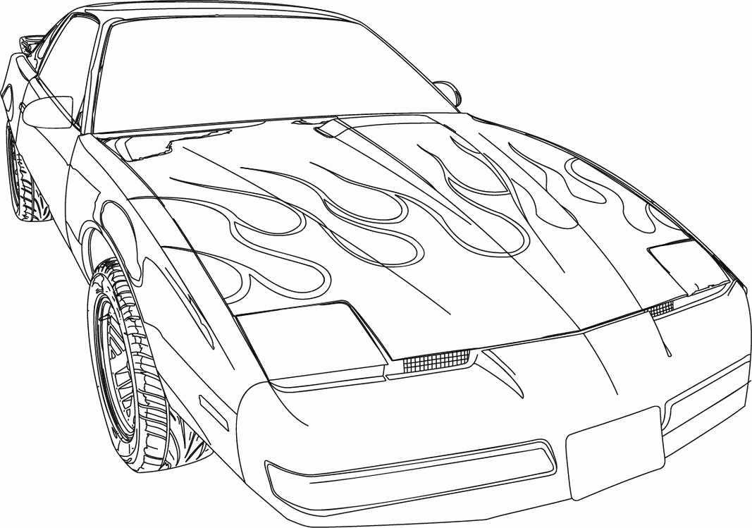 Fast And Furious Coloring Page - Coloring Home