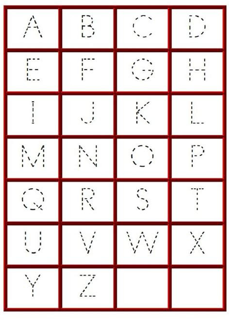 This worksheet has a dedicated page for each letter for the alphabet. dynamite abc printable worksheets gary website