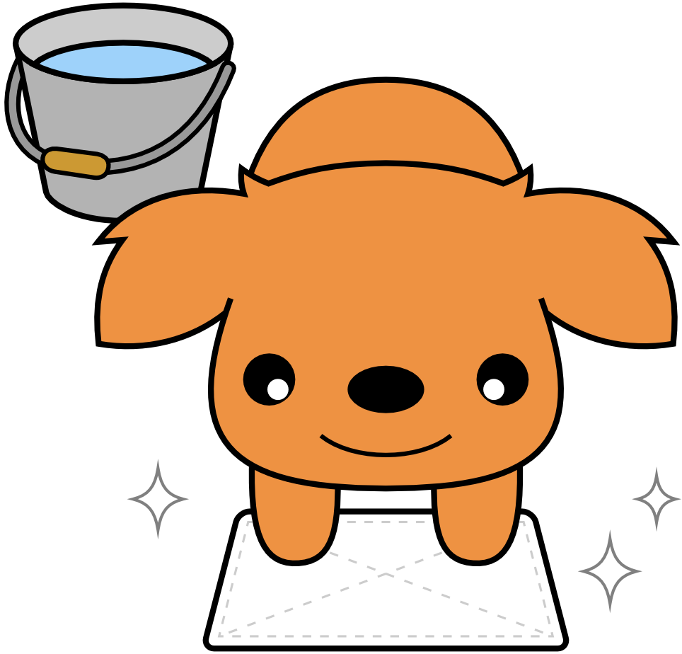 動物 掃除 イラスト かわいい