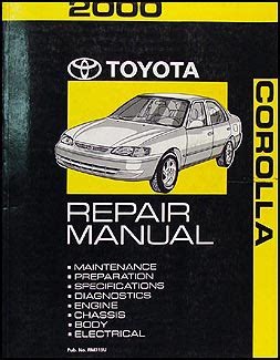 Download 2000 Toyota Corolla Service Manual