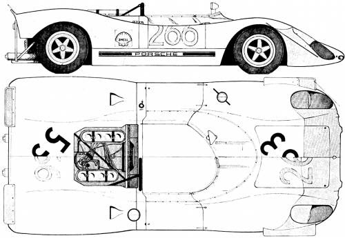 Porsche 908 Spyder Le Mans 1969 Original image dimensions 1254 x 866px