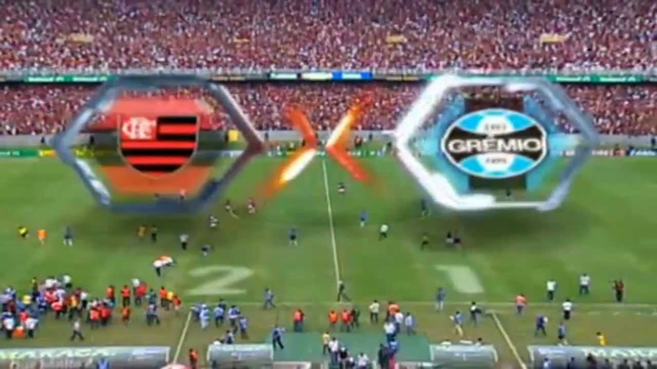 Flamengo 2 x 1 Grêmio - Flamengo Hexa-Campeão Brasileiro ...
