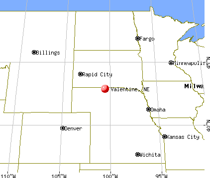 Valentine, Nebraska (NE 69201) profile: population, maps, real estate, 