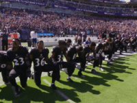 Standing Room Only: Ravens Fans Boo Players Who Kneel Before the Anthem, Stand During It