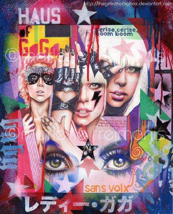 50 Lady Gaga Artworks (50 pics)