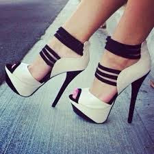 New Qupid Women Strappy Peeptoe Two Tone Heel Sandals Beige Stone ...