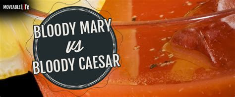 difference  bloody mary  bloody caesar ingredients